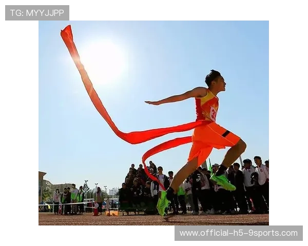 田径百米冲刺仿佛有风助推